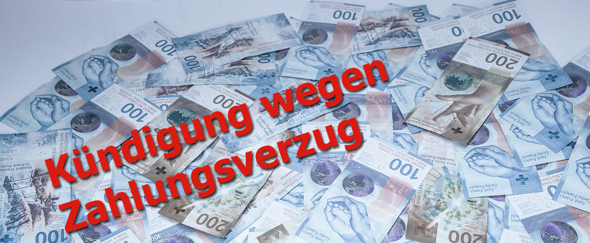 Kündigung wegen Zahlungsverzug